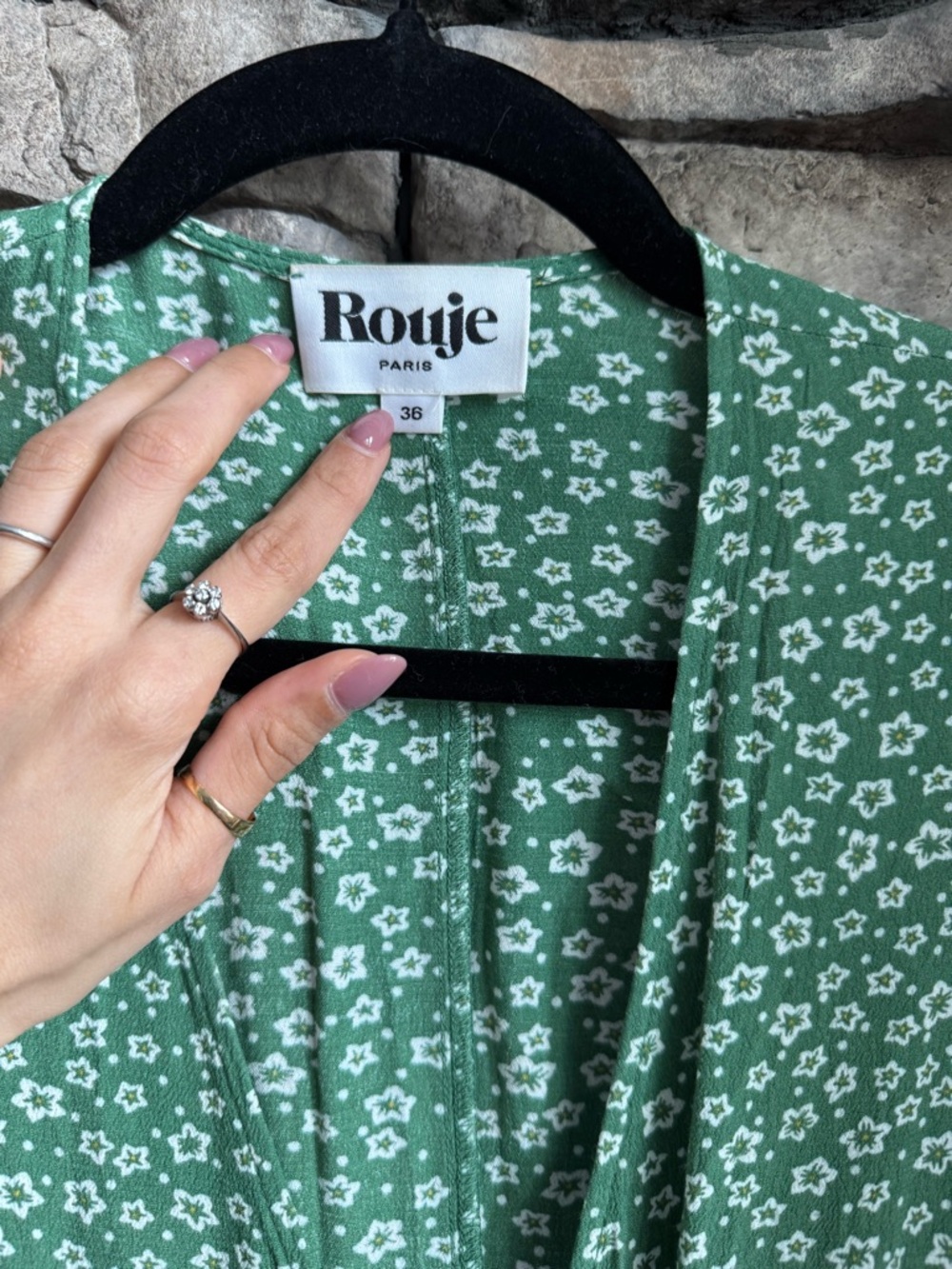 Sezane Floral Midi Dress - Picture 6 of 6
